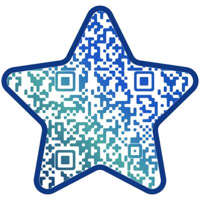 QR Code with gradient